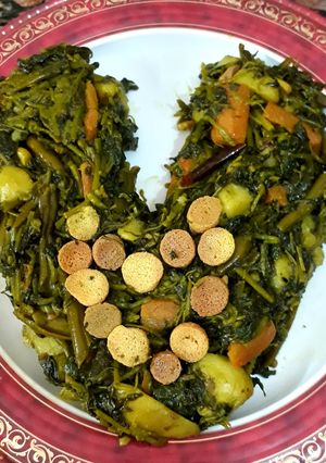 নোটে শাকের ঘন্ট(Note shaker ghanto recipe in Bengali) রেসিপির প্রধান ছবি