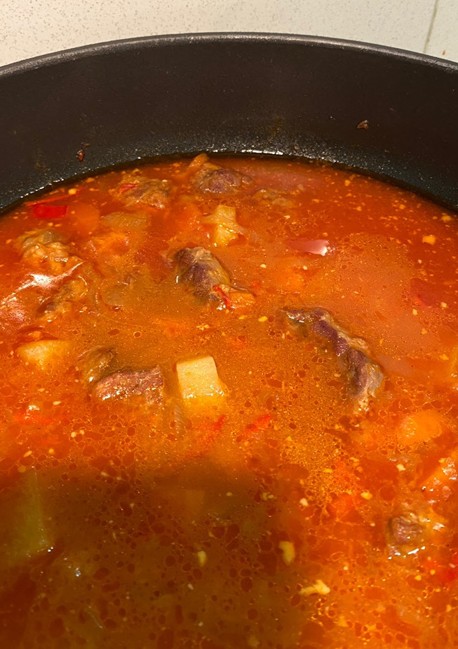 Una foto de Carne guisada con patatas