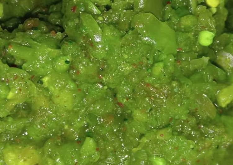 Steps to Prepare Quick Coriander Garlic Chutney