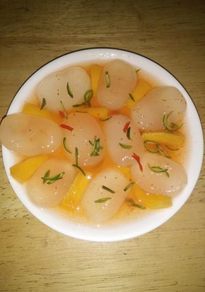 Foto resep Manisan kolang-kaling plus mangga
