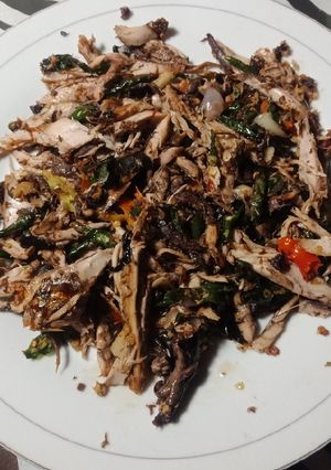Foto resep Tumis tongkol asap