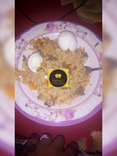 A picture of Simple jollof rice.