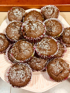 Una foto de Cupcakes de chocolate y coco 🥥