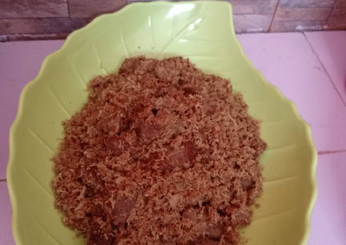 Dendeng srundeng daging sapi