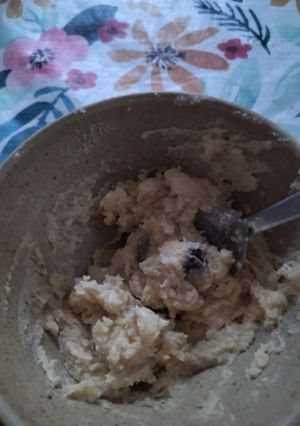 Ehető csokidarabos tészta recept fotója