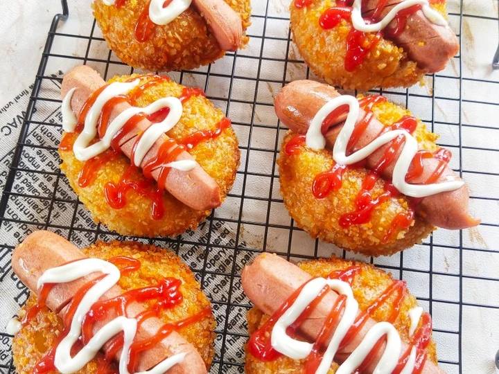 Langkah Gampang Menyiapkan Resep Donat Sosis yang Uenak Anti Ribet, Bisa Manjain Lidah