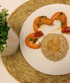 tôm rim nước cốt dừa