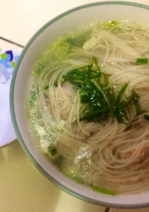 Foto resep Misoa kuah ayam segar