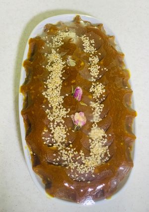 عکسی از دستور حلوای شیره انگور