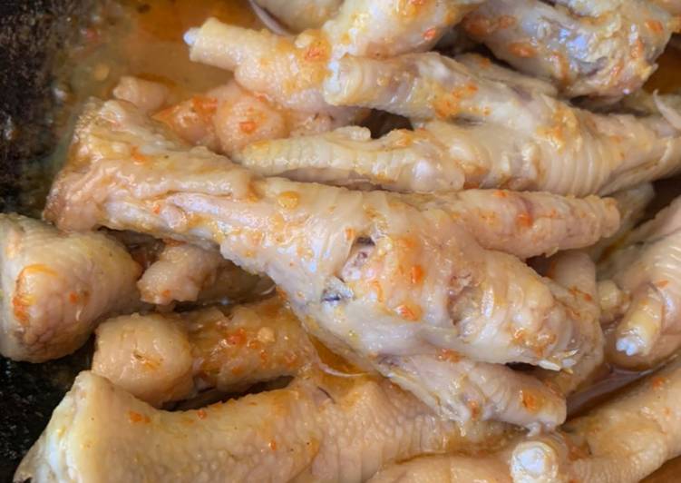 Ceker pedas jeletot made by love 💜