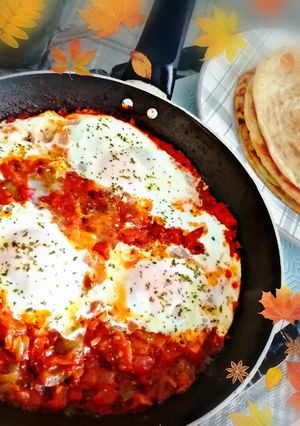 A picture of Shakshuka 😍.