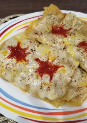 عکسی از دستور لازانیای تابه ای