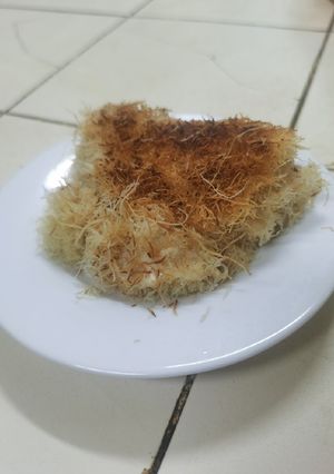 صورة لوصفة كنافة بالقلايه الهوائيه