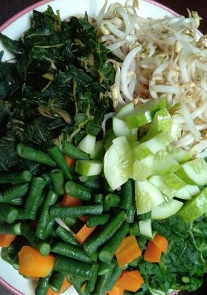 Foto resep Urab pedas sayuran