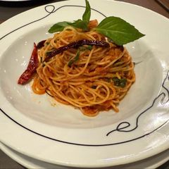 A picture of Spicy Anchovy Pasta.
