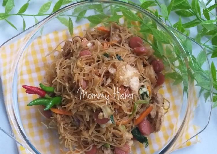 Resep Mie Hun Jempol yang enak