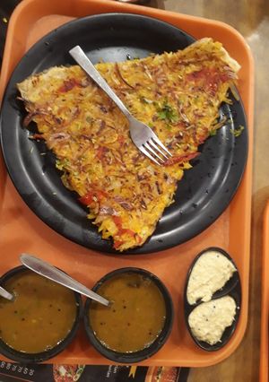 A picture of Onion dosa.
