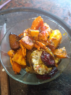 Una foto de Verduras al horno