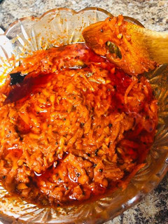 பூண்டு மாங்கா தோக்கு / ஊறுகாய் செய்முறை முக்கிய புகைப்படம்