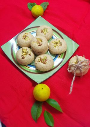 A picture of Lemon Nankhatai.