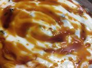 Una foto de crema de maicena sin huevo