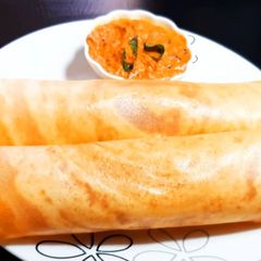 A picture of CRISPY DOSA/HOW TO MAKE CRISPY DOSA BATTER AND CRISPY DOSA.