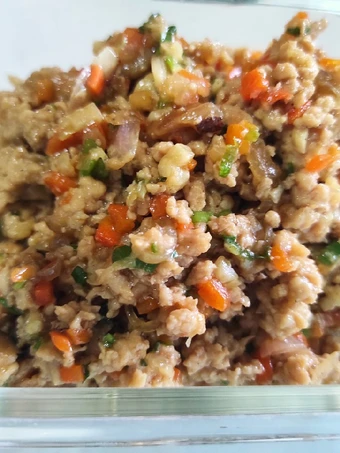 Langkah Mudah untuk Menyiapkan Resep Isian bakpao ayam/serbaguna yang Uenak Anti Ribet, Sempurna