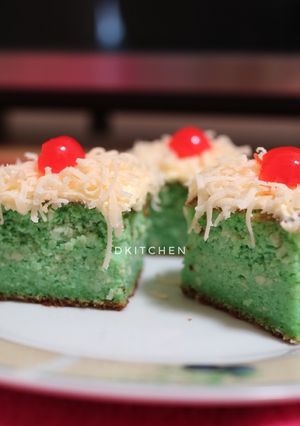Foto resep Cake Tahu Susu Pandan