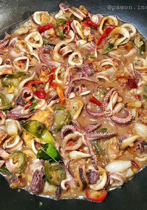 Foto resep Oseng Cumi Pedas