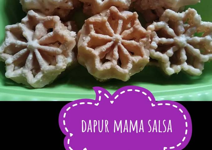 Resep: 4. Kue kembang goyang wijen renyah anti gagal Yang Enak