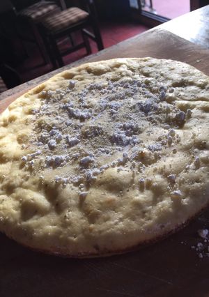 Una foto de Torta de limón con huevo de Chía y mix de semillas🥮🍋