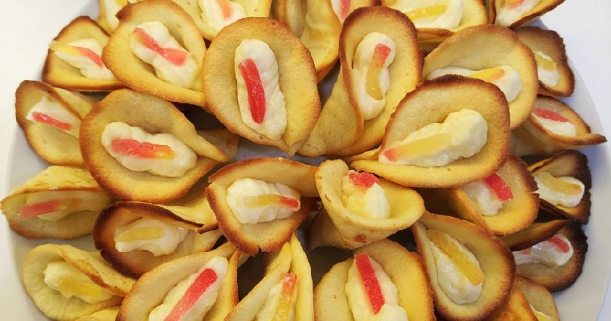 Печенье каллы рецепт с фото пошагово в домашних