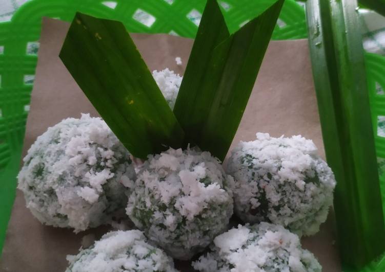 Siap Saji Klepon ubi jalar Ala Restoran