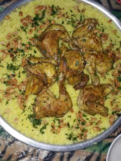 صورة لوصفة منسف دجاج