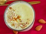 Almond Milk/ Homemade Badam Milk Shake/ Delicious And Nutritious Drink For Sehri ✨