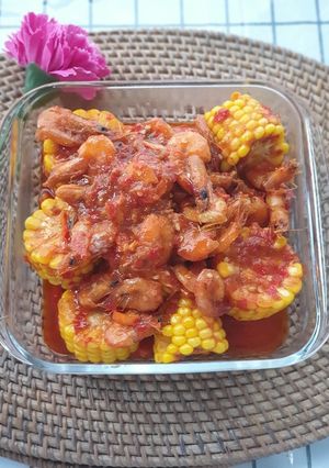 Foto resep Udang saus padang sederhana bumbu ala restoran