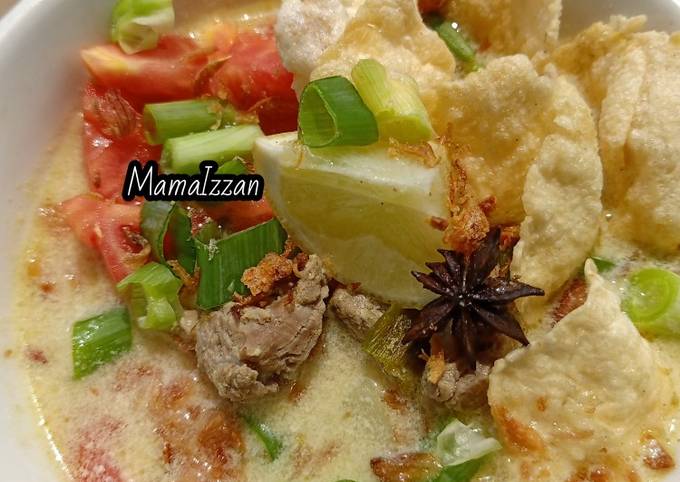 Resep Soto Betawi Kuah Susu oleh Mama Izzan - Cookpad