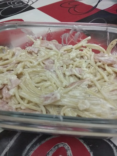 Una foto de Spaghetti "mi carbonara"