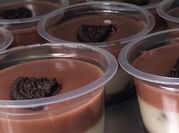 Gambar puding oreo cup