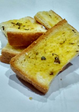Foto resep Garlic bread roti tawar