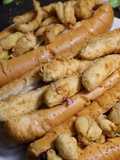 خبز محشي بطارخ بوري