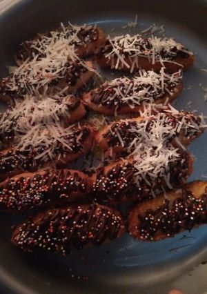 Foto resep Pisang Crispy Coklat Keju