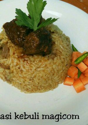 Foto resep Nasi kebuli magicom#kitaberbagi