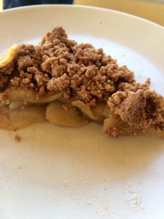 Una foto de Tarta de Manzana tipo crumble