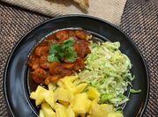 Una foto de salsa de chile chipotle