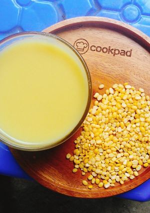 Hình của món Sữa đậu xanh.