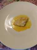 Filetto di Merluzzo con Citronette allo Zafferano