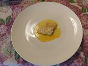 Una foto di merluzzo limone