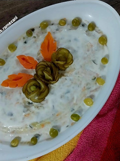 عکسی از دستور الویه مرغ