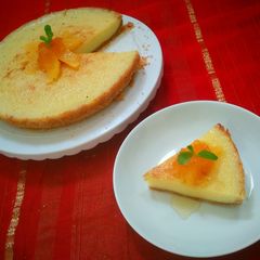 Orange Cheese Cake A picture of Orange Cheese Cake.